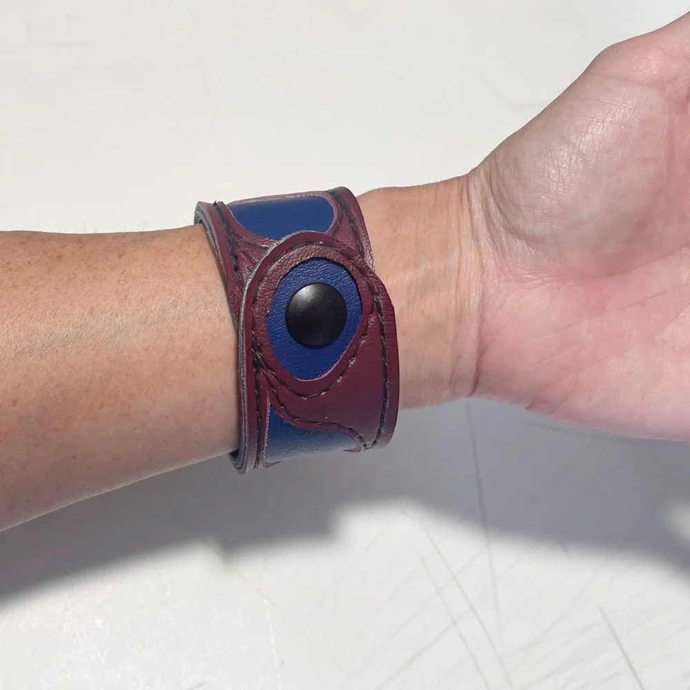Handmade Vinyl Cuff - Picture 3 of 9